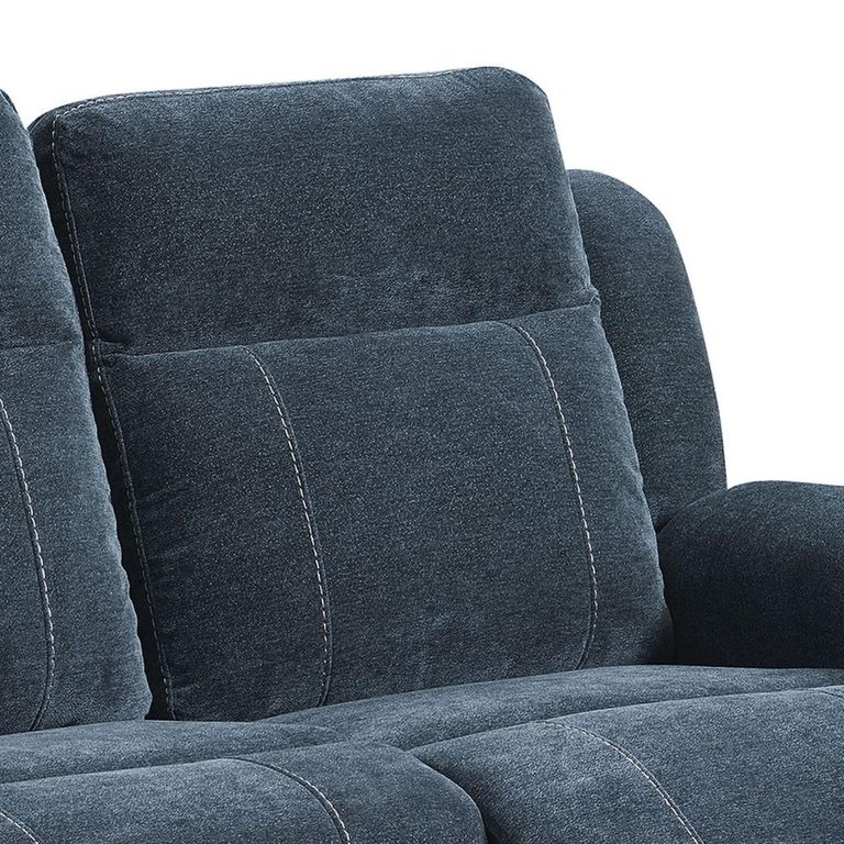 Somerton Recliner Sofa - 2 Seater - Dark Grey - Fabric