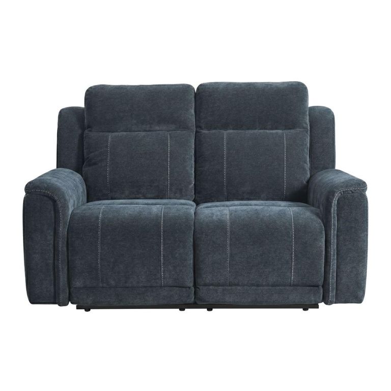 Somerton Recliner Sofa - 3+2 Seater - with Storage Console - Dark Grey - Fabric