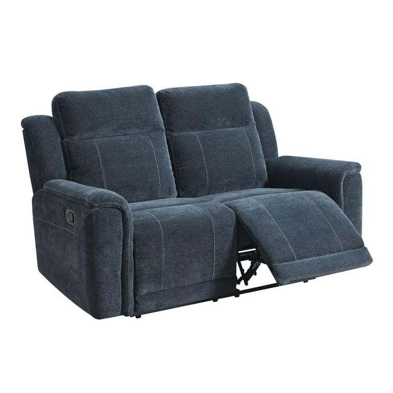 Somerton Recliner Sofa - 3+2 Seater - with Storage Console - Dark Grey - Fabric