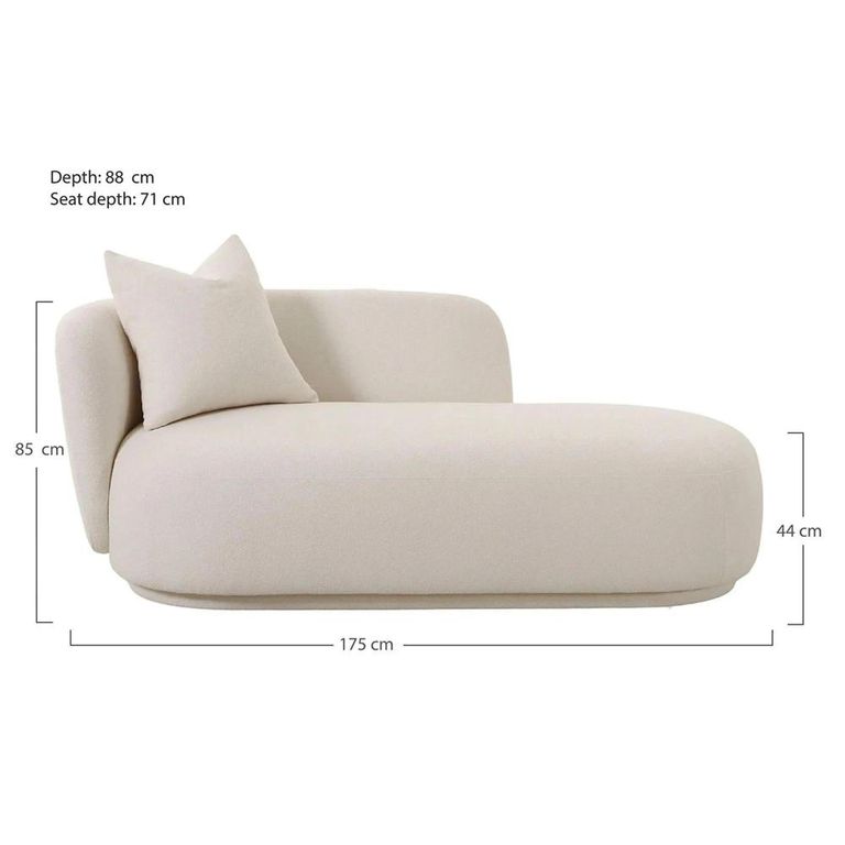 Clearance - Mykonos Daybed - Natural Fabric - FSS17357