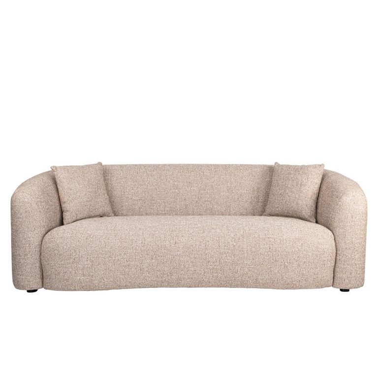 Luxandra Sofa - 3 Seater - Sand - Fabric