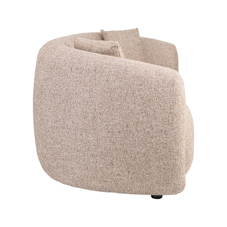 Luxandra Sofa - 3 Seater - Sand - Fabric