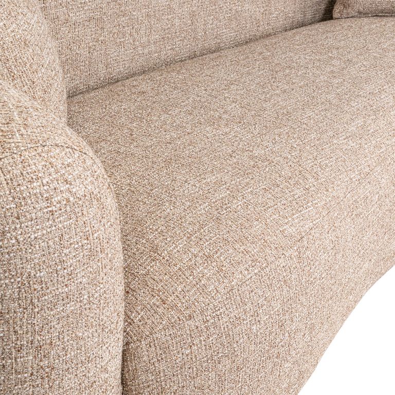 Luxandra Sofa - 3 Seater - Sand - Fabric