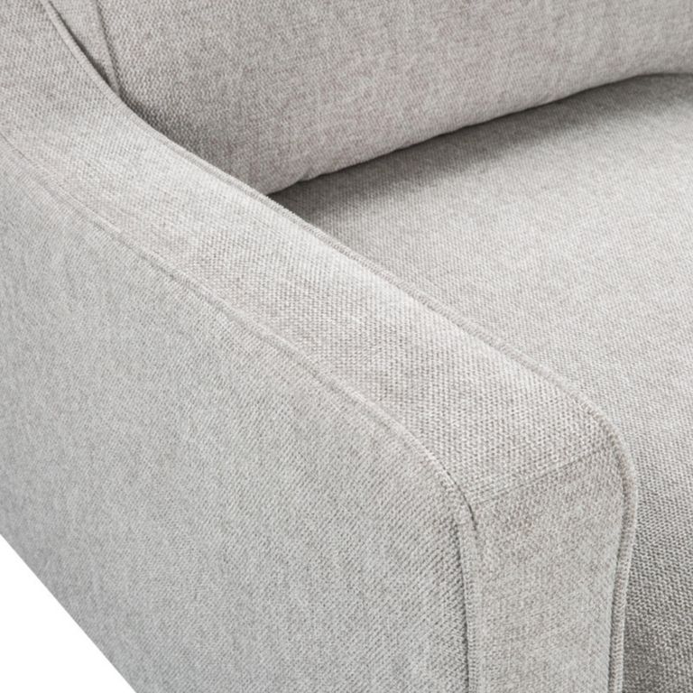 Daffy Sofa - 2 Seater - Greige Linen - Fabric