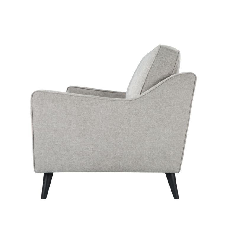 Daffy Sofa - 2.5 Seater - Greige Linen - Fabric