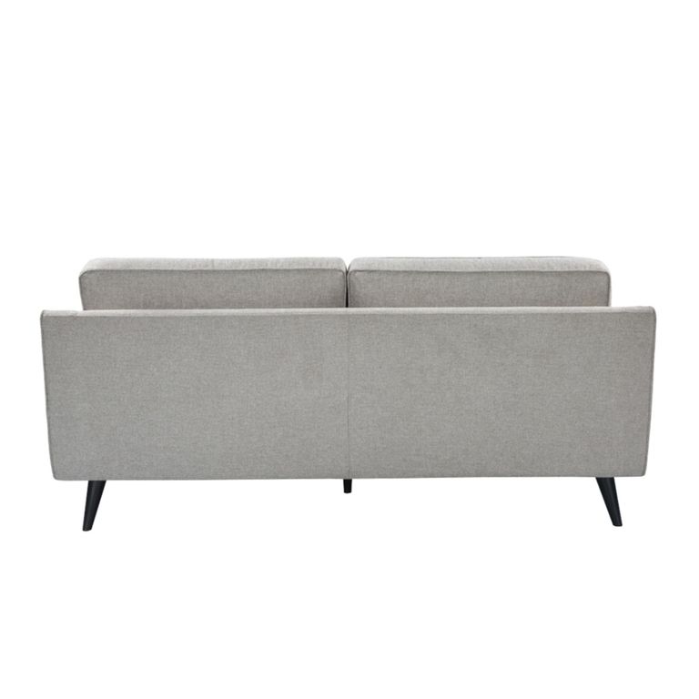 Daffy Sofa - 2.5 Seater - Greige Linen - Fabric