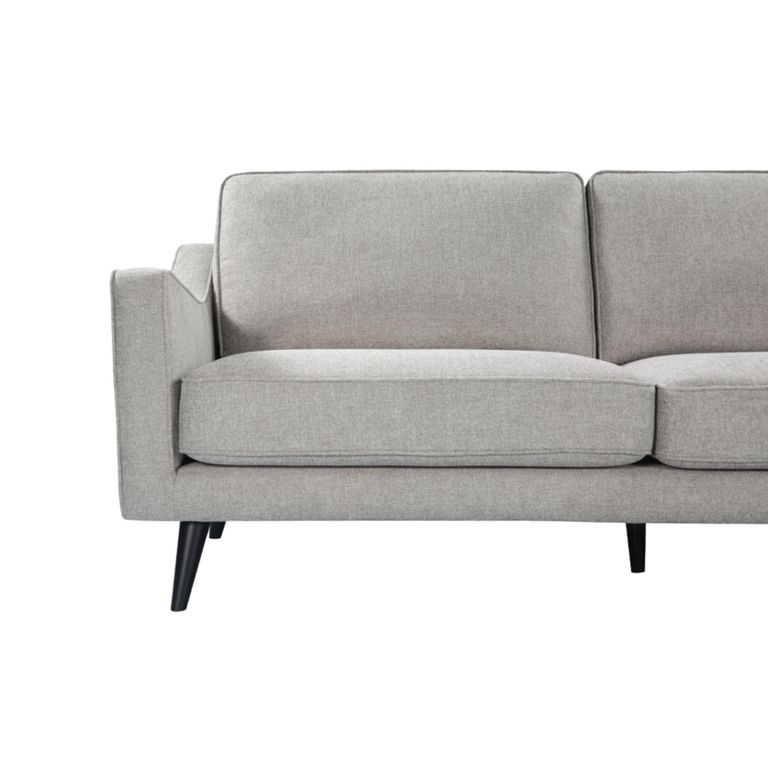 Daffy Sofa - 2.5 Seater - Greige Linen - Fabric