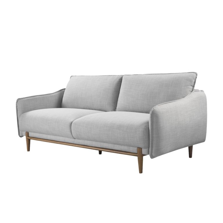 Louie Sofa - 3 Seater - Grey Linen - Fabric