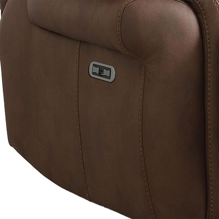 Farnham Ultra Electric Recliner Armchair - Tan - Fabric