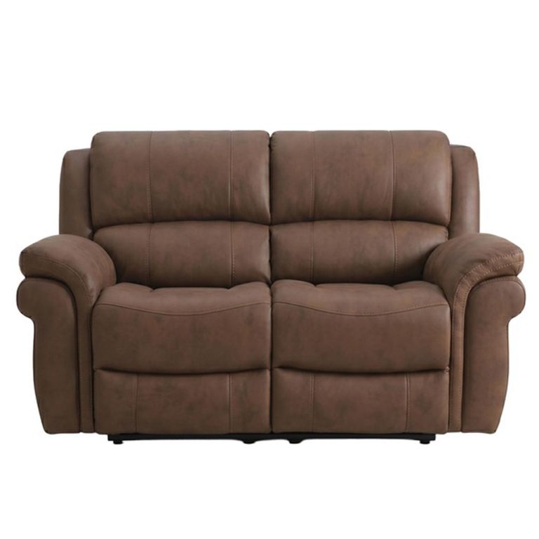 Farnham Ultra Electric Recliner Sofa - 2 Seater - Tan - Fabric