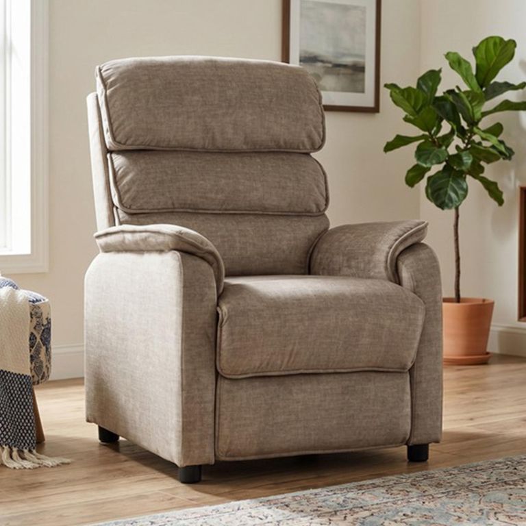 Savoy Armchair - Taupe - Fabric