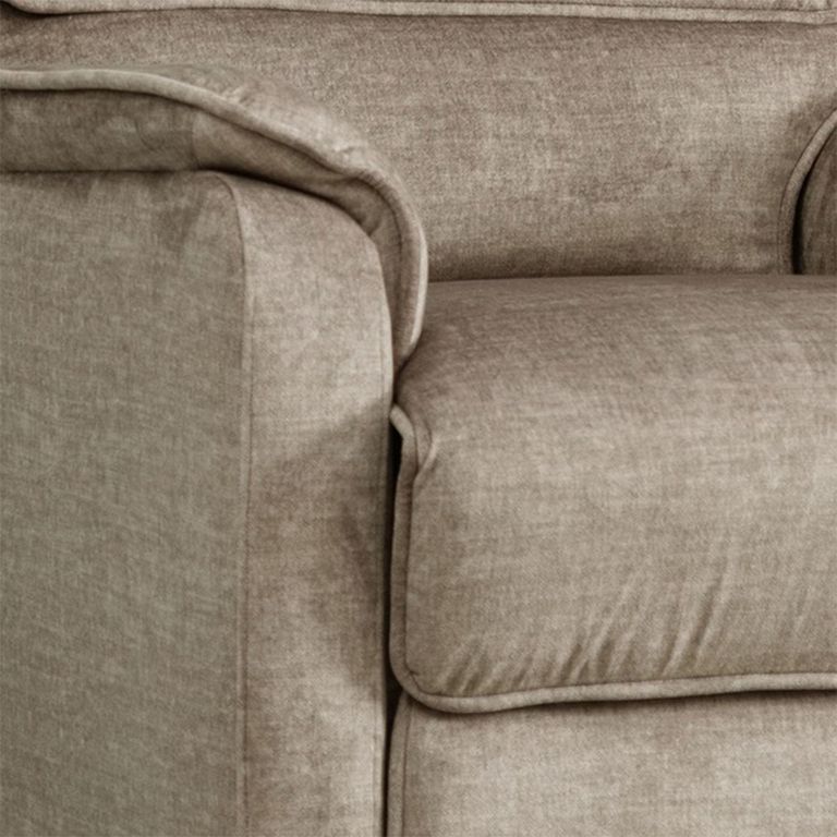 Savoy Armchair - Taupe - Fabric