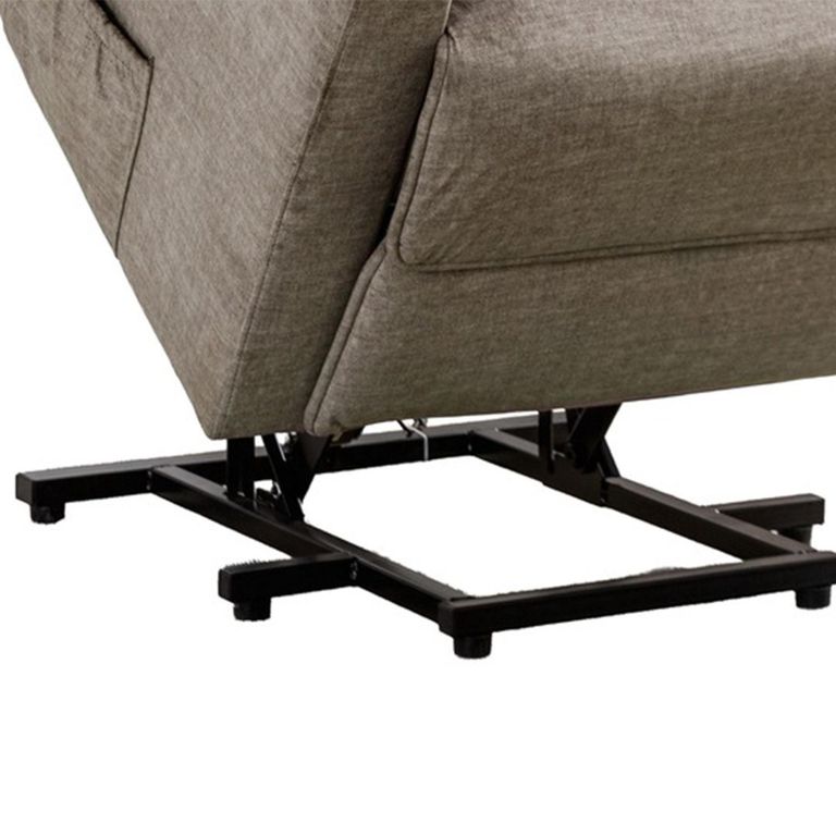 Savoy Electric Lift & Tilt Armchair - Dual Motor - Taupe - Fabric