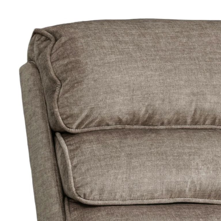 Savoy Electric Recliner Armchair - Taupe - Fabric