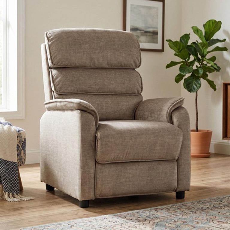 Savoy Sofa Suite - 3+1+1 Seater - Taupe - Fabric