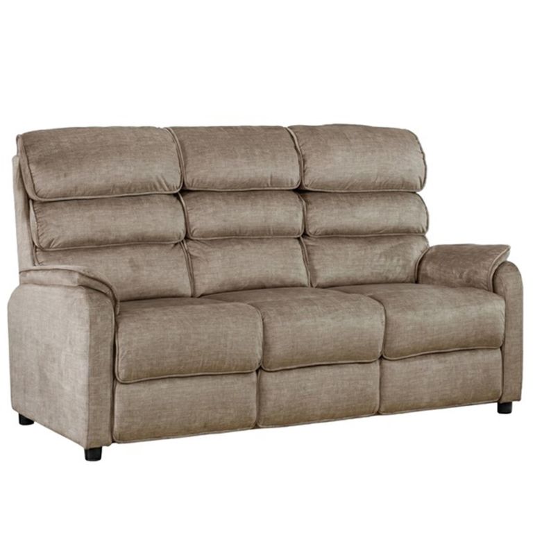 Savoy Sofa Suite - 3+2 Seater - Taupe - Fabric