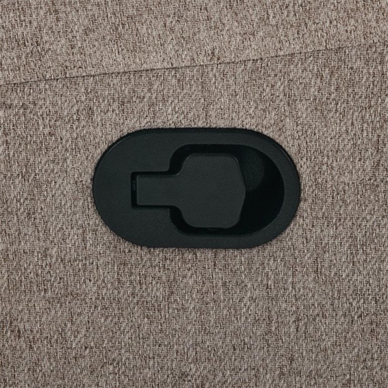 Belgrave Manual Recliner Armchair - Oatmeal - Fabric
