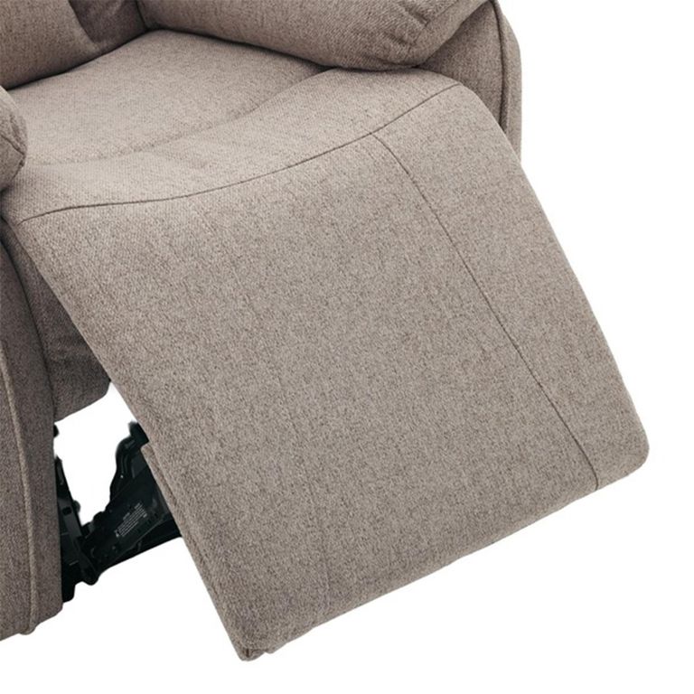 Belgrave Manual Recliner Armchair - Oatmeal - Fabric