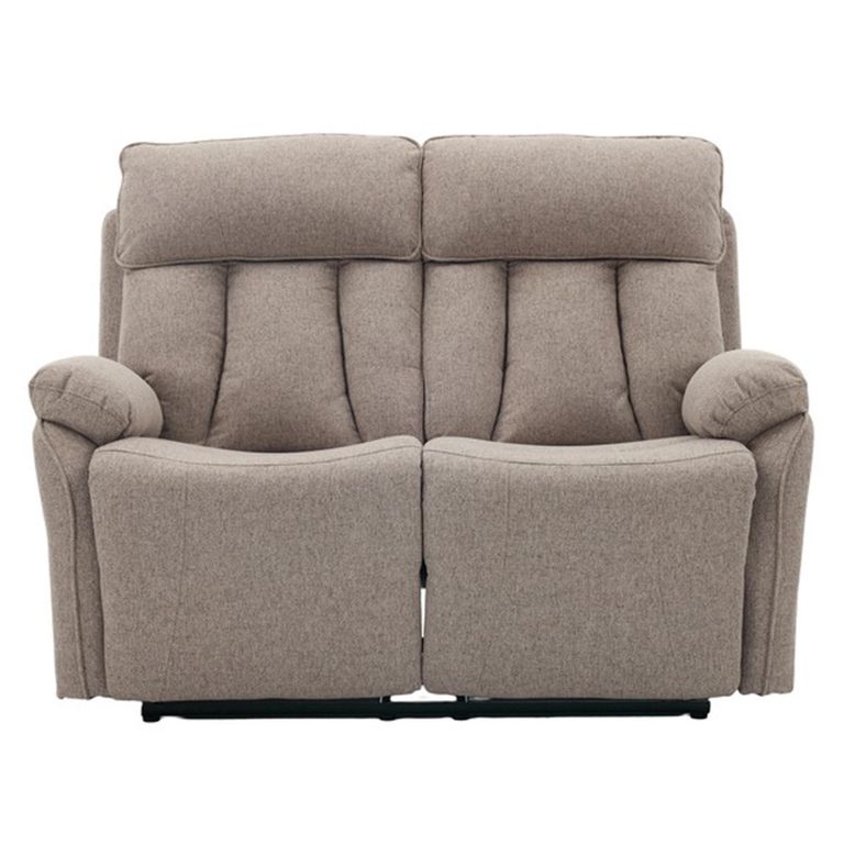 Belgrave Manual Recliner Sofa Suite - 3+2 Seater - Oatmeal - Fabric