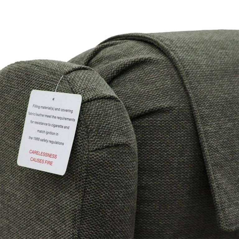 Berkshire Electric Recliner Armchair - Dual Motor - Olive - Fabric
