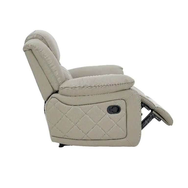 Bentley Electric Recliner Armchair - Grey Leather