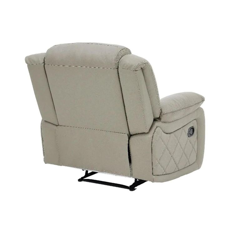 Bentley Electric Recliner Armchair - Grey Leather