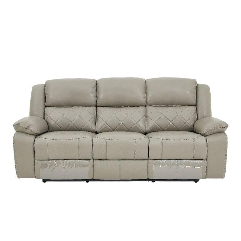 Bentley Electric Recliner Sofa Set - Grey Leather