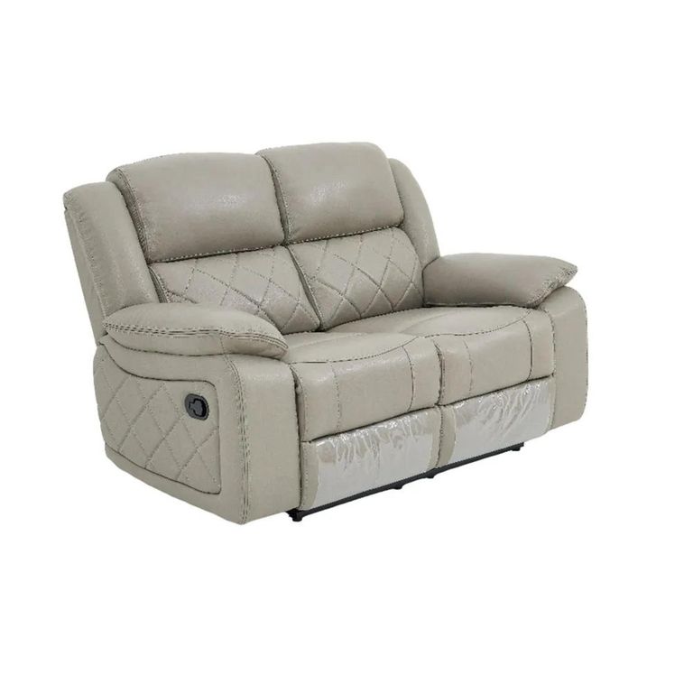 Bentley Electric Recliner Sofa Set - Grey Leather