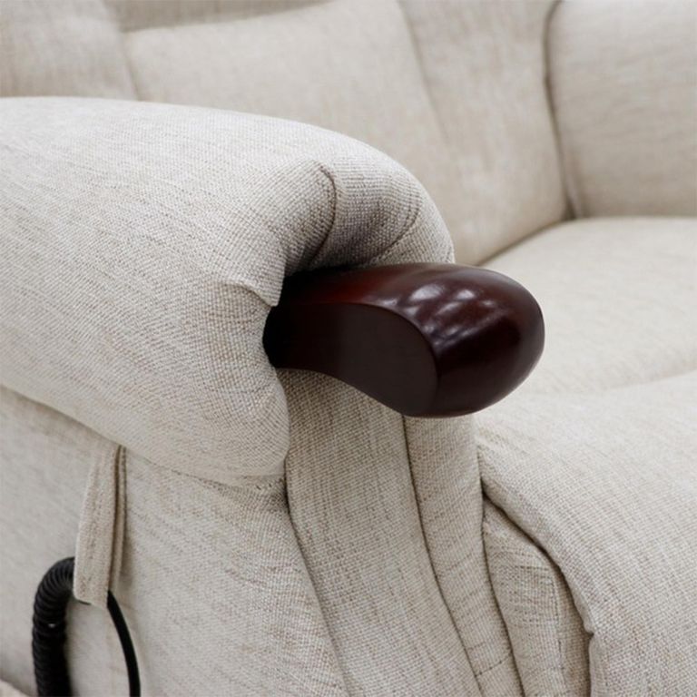 Astoria Electric Lift & Tilt Armchair - Dual Motor - Beige - Fabric