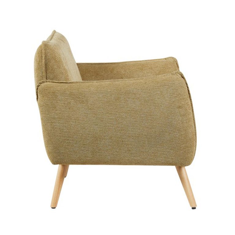 Piper Accent Armchair - Olive Green - Fabric