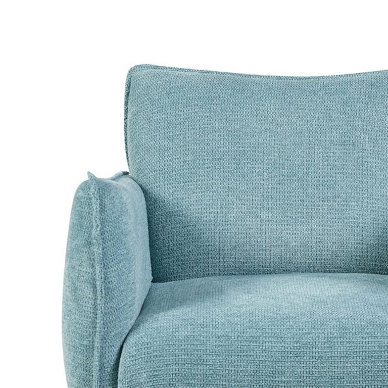 Piper Accent Armchair - Teal - Fabric