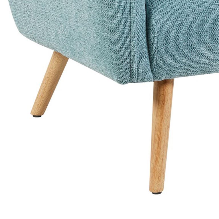 Piper Accent Armchair - Teal - Fabric