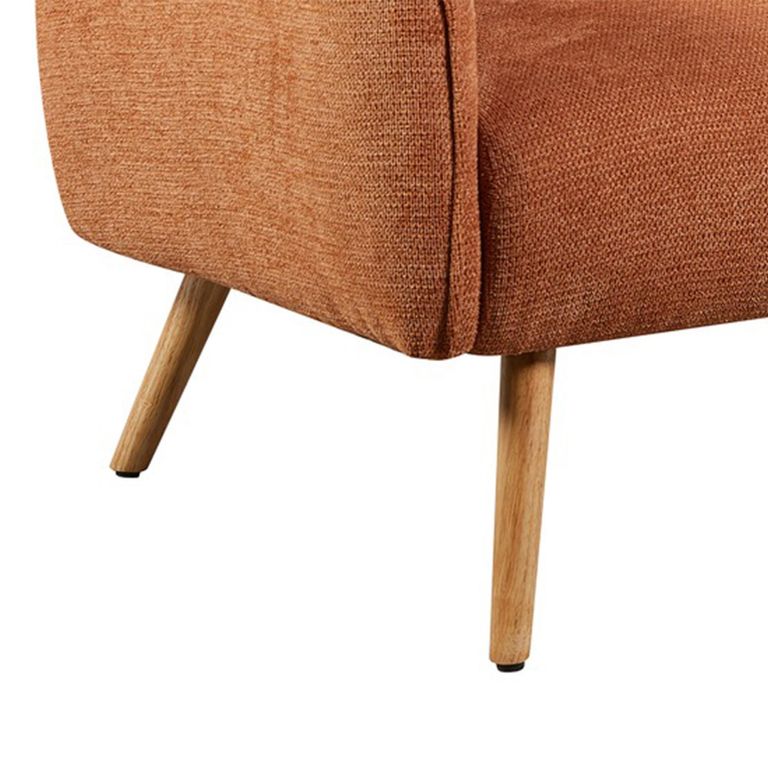 Piper Sofa - 2 Seater - Rust - Fabric