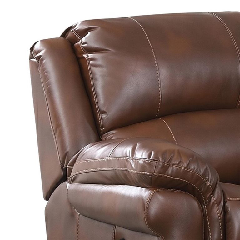 Farnham Power Electric Recliner Sofa - 2 Seater - Tan - Leather