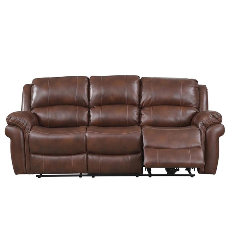 Farnham Power Electric Recliner Sofa Suite - 3+2 Seater - Tan - Leather