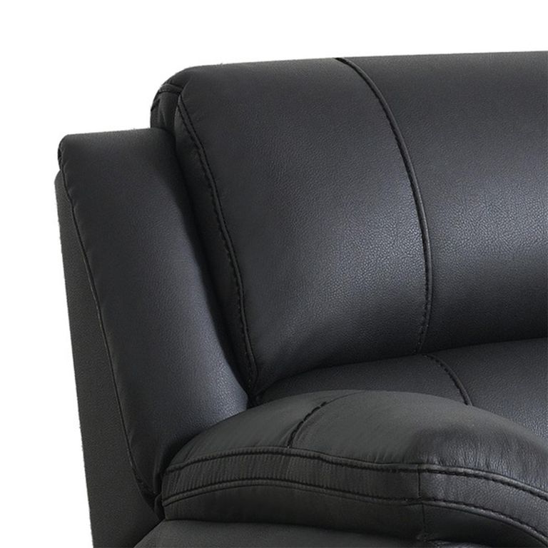 Farnham Ultra Electric Recliner Armchair - Black - Fabric
