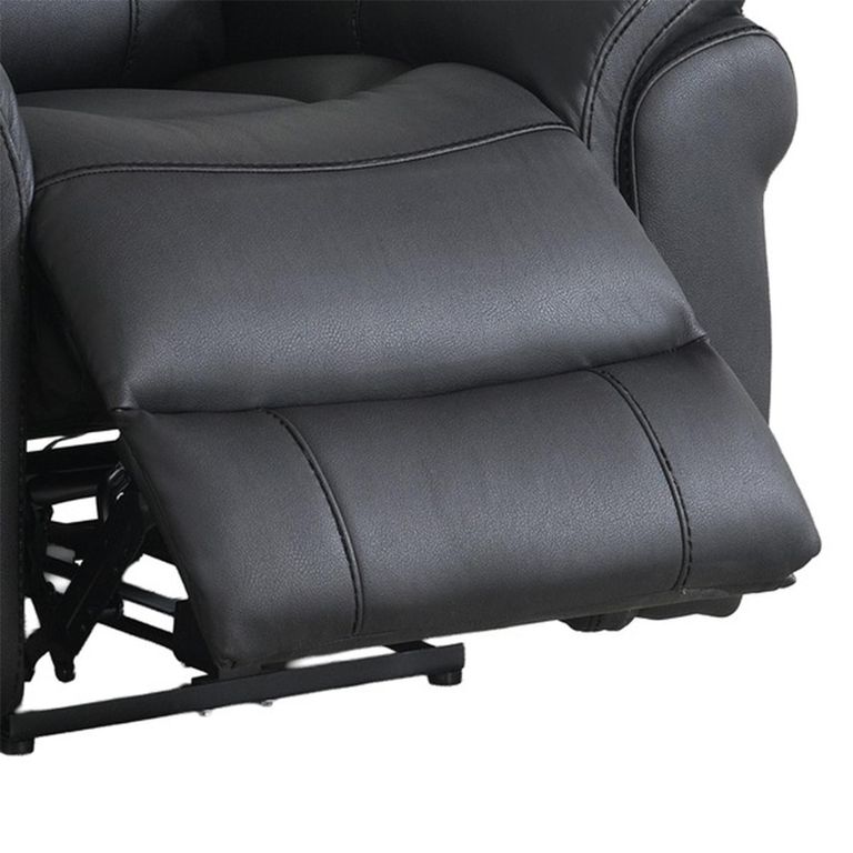 Farnham Ultra Electric Recliner Armchair - Black - Fabric
