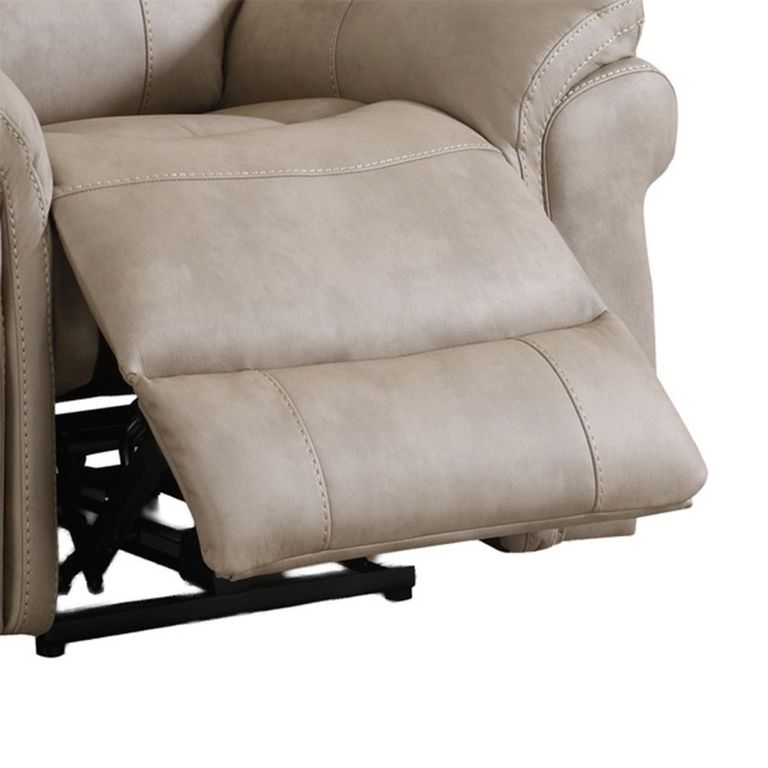 Farnham Ultra Electric Recliner Armchair - Stone - Fabric