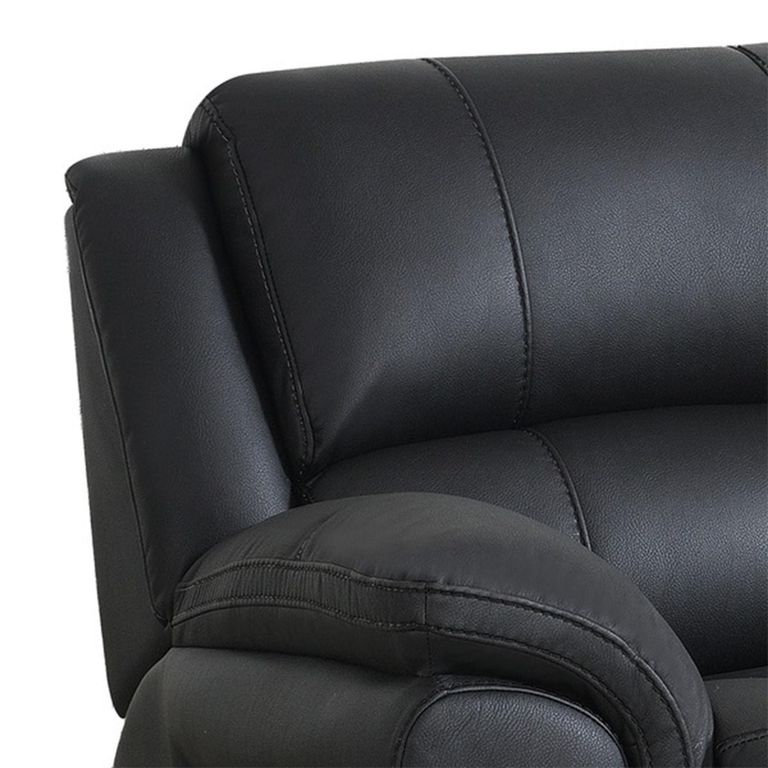 Farnham Ultra Electric Recliner Sofa - 2 Seater - Black - Fabric