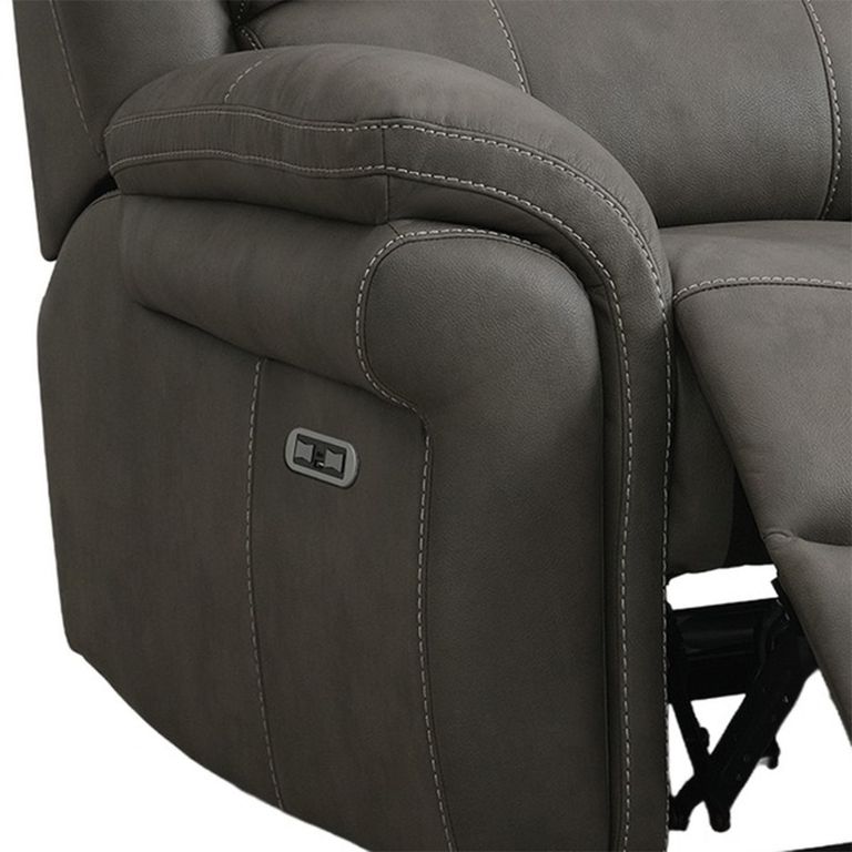 Farnham Ultra Electric Recliner Sofa - 2 Seater - Grey - Fabric