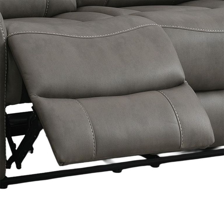 Farnham Ultra Electric Recliner Sofa - 2 Seater - Grey - Fabric