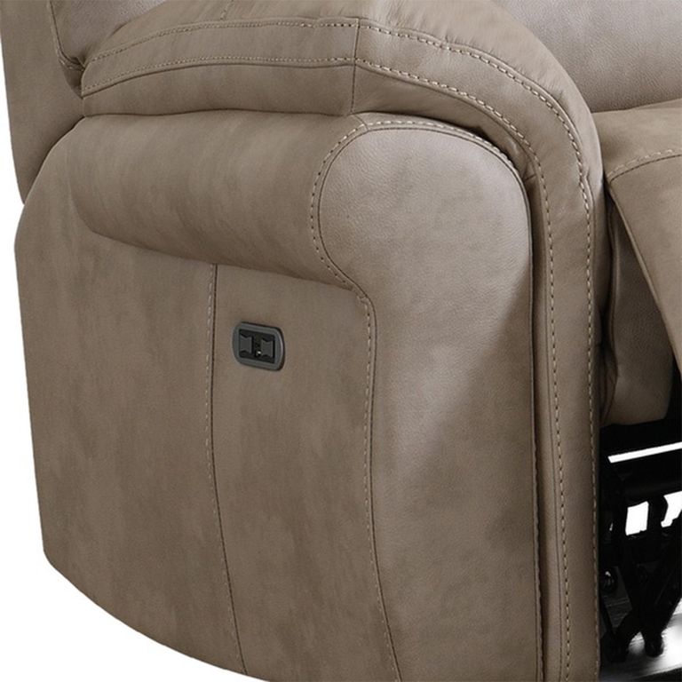 Farnham Ultra Electric Recliner Sofa - 2 Seater - Stone - Fabric