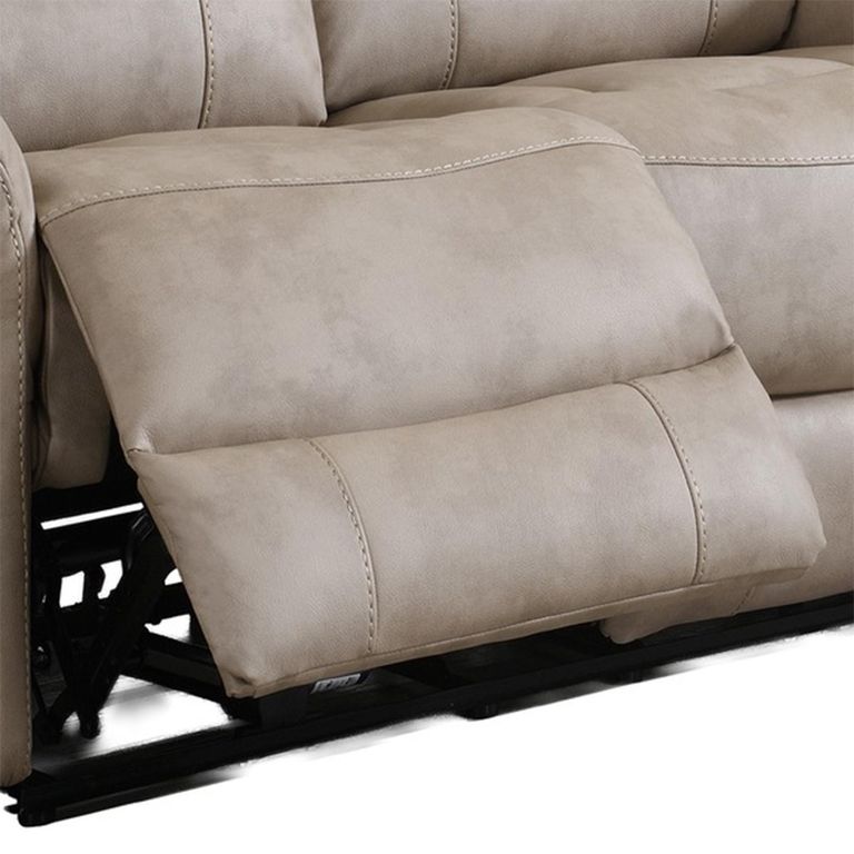 Farnham Ultra Electric Recliner Sofa - 2 Seater - Stone - Fabric