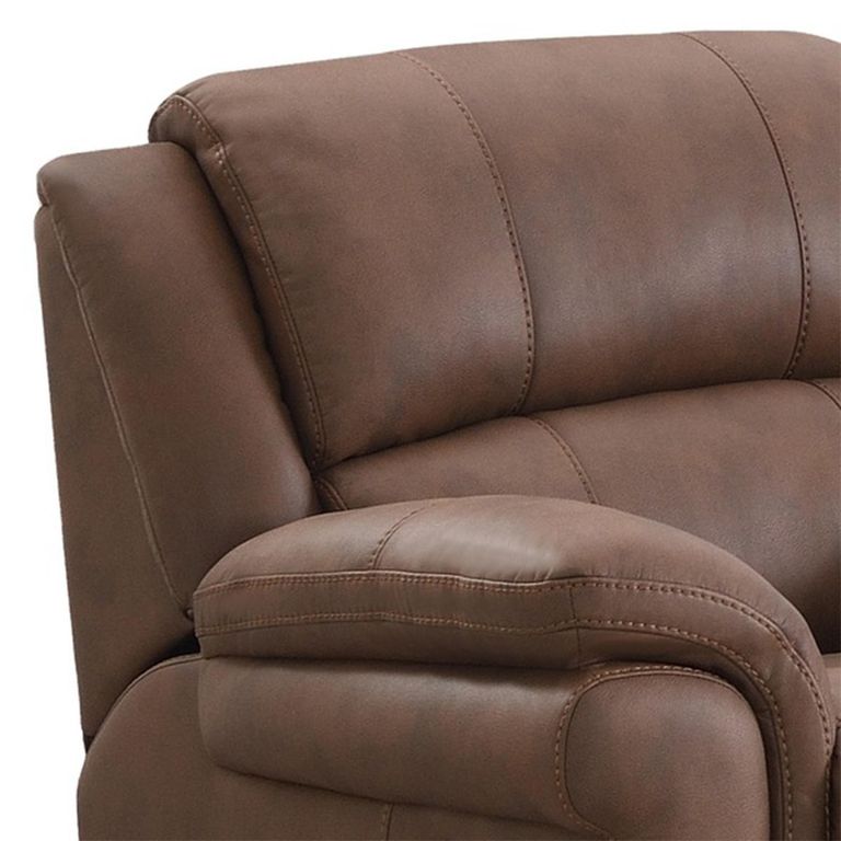 Farnham Ultra Manual Recliner Armchair - Tan - Fabric