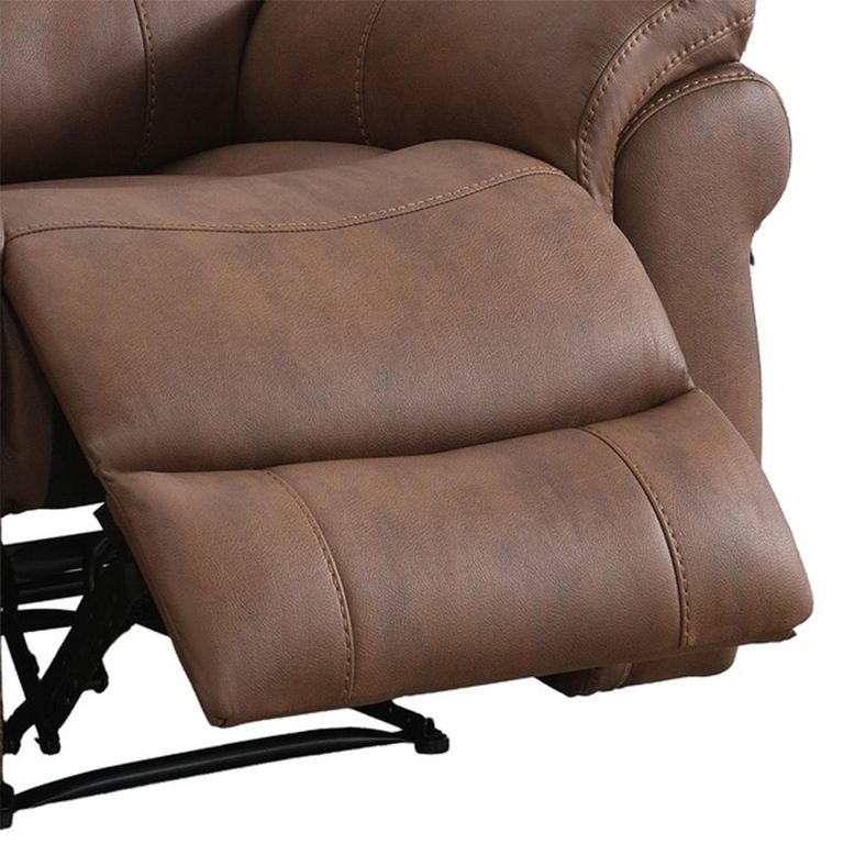 Farnham Ultra Manual Recliner Armchair - Tan - Fabric