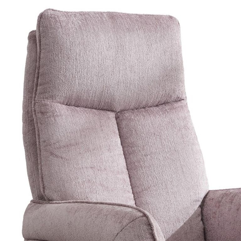 Prestige Swivel Recliner Armchair - Triple Motor - Lavender - Fabric