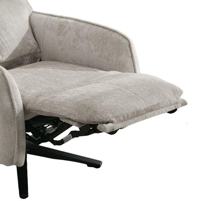 Prestige Swivel Recliner Armchair - Triple Motor - Rabbit - Fabric