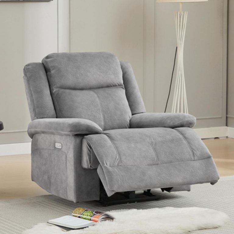 Rockport Electric Recliner Armchair - Dusk - Fabric