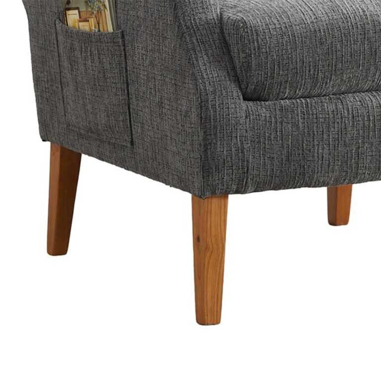 Faro Fireside Armchair - Anthracite - Fabric