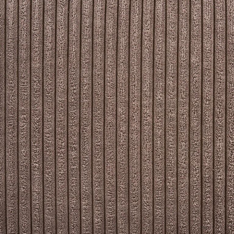 Lido Sofa - 3 Seater - Corduroy Style - Brown - Fabric